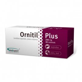 VetExpert (ВетЕксперт) ORNITIL PLUS (ОРНІТИЛ ПЛЮС) гепатопротектор для собак та котів