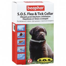 BEAPHAR S.O.S. Ошейник от блох и клещей для щенков