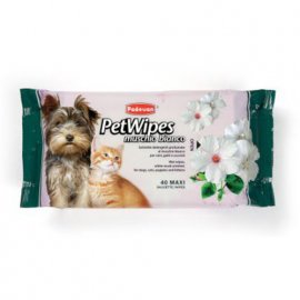 Padovan (Падован) PET WIPES MUSCHIO BIANCO (БЕЛЫЙ МУСКУС) салфетки для собак и кошек, 40 шт