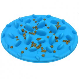 Pet Home D&C миска силиконовая для животных ГОЛУБАЯ