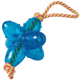PETSTAGES Orka Jack small with rope - Oрка Джек малая с канатиком - игрушка для собак