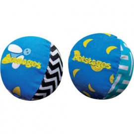 Petstages (Петстейджес) Quiet Glow Play Pair Игрушка для кошек Мяч со светоотражателями, диаметр 4 см