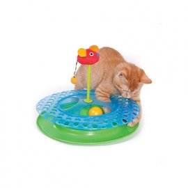 Petstages SHEESE CHASE II игрушка для кошек ТРЕК С МЯЧИКОМ