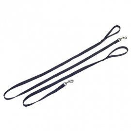 Sprenger прорезиненный поводок с ручкой для собак, ЧЕРНЫЙ