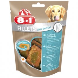 8in1 Fillets Pro Dental – Лакомства для собак для свежего дыхания