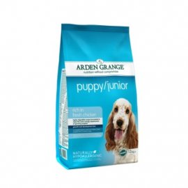 Arden Grange (Арден Грендж) Puppy/Junior - сухий корм для цуценят та молодих собак від 2 до 12 місяців (з куркою та рисом) Arden Grange (Арден Грендж) Puppy/Junior - сухий корм для цуценят та молодих собак від 2 до 12 місяців (з куркою та рисом)