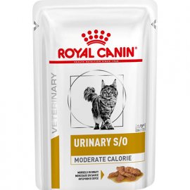 Royal Canin URINARY S/O MODERATE CALORIE лікувальні консерви для лікування сечокам'яної хвороби кішок