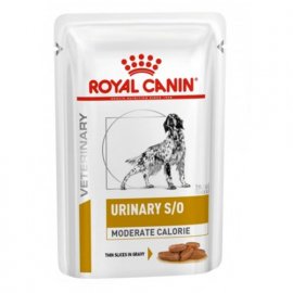 Royal Canin URINARY S/O MODERATE CALORIE лікувальний вологий корм для собак (шматочки у соусі)