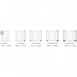 Savic - Дополнительная секция для Дверцы-перегородки DOG BARRIER 2 107 см Savic - Дополнительная секция для Дверцы-перегородки DOG BARRIER 2 107 см