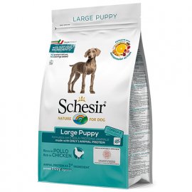 Schesir LARGE PUPPY сухий монопротеїновий корм для цуценят великих порід