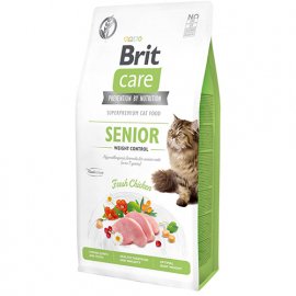 Brit Care Cat Grain Free Senior Weight Control Chicken беззерновой сухой корм для взрослых кошек с лишним весом КУРИЦА Brit Care Cat Grain Free Senior Weight Control Chicken беззерновой сухой корм для взрослых кошек с лишним весом КУРИЦА