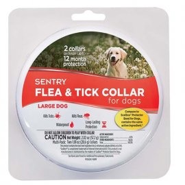 Sentry (Сентрі) FLEA & TICK LARGE (ВІД БЛОХ І КЛІЩІВ ВЕЛИКІ ПОРОДИ) нашийник для собак