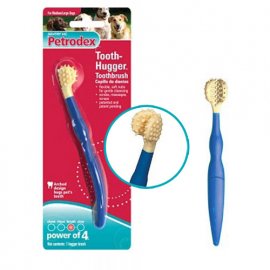 SENTRY Petrodex TOOTH-HUGGER brush - зубна щітка для собак та кішок