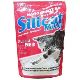 SILICAT Силикет силикагелевый наполнитель в кошачий туалет