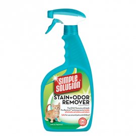 Simple Solution Cat stain and odor remover - средство для нейтрализации запахов и удаления пятен, с про-бактериями и энзимами