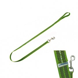 Sprenger прорезиненный поводок с ручкой для собак, НЕОНОВО ЗЕЛЕНЫЙ