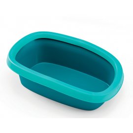 Stefanplast (Стефанпласт) SPRINT (СПРИНТ) туалет с бортиком, бирюзовый / синий