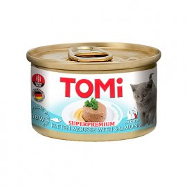 Tomi KITTEN SALMON консерви для кошенят, мус ЛОСОСЬ
