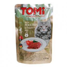 Tomi (Томи) POULTRY IN TOMATO JELLY (ПТИЦА В ТОМАТНОМ ЖЕЛЕ) консервы для кошек, пауч