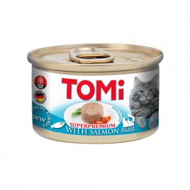 Tomi SALMON консерви для кішок, мус ЛОСОСЬ