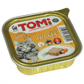 TOMi Turkey консерви для кішок - паштет, ІНДИЧКА