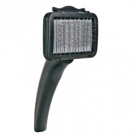 Trixie Щетка-пуходерка мягкая, самоочищающаяся