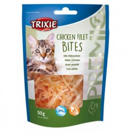 Trixie Лакомство для кошек кусочки куриного филе