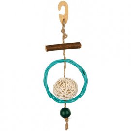 Trixie игрушка с кругом и колокольчиком для птиц (58953) 