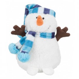 Trixie СНЕГОВИК игрушка для щенков и собак мелких и средних пород со звуком