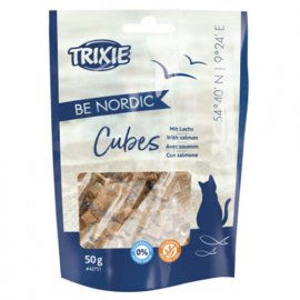 Trixie BE NORDIC CUBES SALMON ласощі для котів з лососем