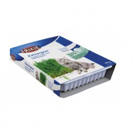 Trixie CAT GRASS трава для котів з піддоном Trixie CAT GRASS трава для котів з піддоном