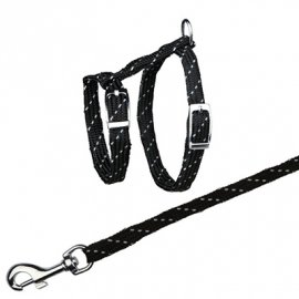 Trixie Cat Harness - Комплект для кошек - Светоотражающая шлея + поводок (4183)
