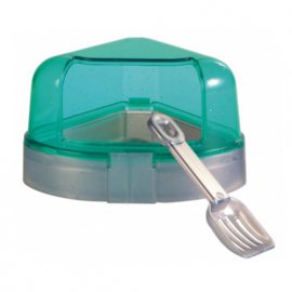 Trixie CORNER TOILET угловой туалет с лопаткой для мелких грызунов (6256)