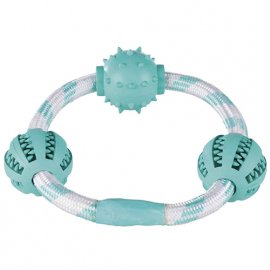 Trixie (Трикси) DENTA RING & BALLS (КОЛЬЦО С ШАРИКАМИ) игрушка для собак