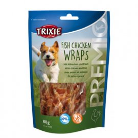 Trixie (Трикси) FISH CHICKEN WRAPS лакомство для собак с курицей и рыбой