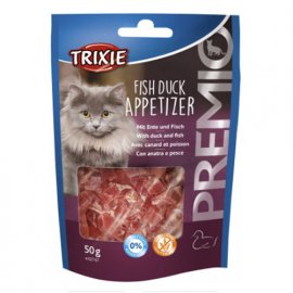 Trixie FISH DUCK APPETIZER ласощі для кішок з рибою та качкою