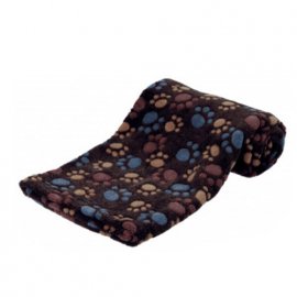 Trixie LASLO мягкое флисовое покрывало для собак ТЕМНО - КОРИЧНЕВОЕ