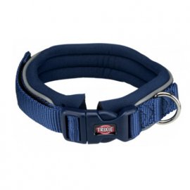 Trixie PREMIUM WITH NEOPRENE ошейник с неопреновой подкладкой для собак, синий