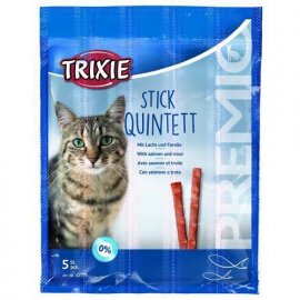 Trixie (Тріксі) QUINTETT STICKS (ПАЛИЧКИ ЛОСОСЬ І ФОРЕЛЬ) ласощі для котів Trixie (Тріксі) QUINTETT STICKS (ПАЛИЧКИ ЛОСОСЬ І ФОРЕЛЬ) ласощі для котів