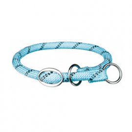 Trixie SPORTY ROPE COLLAR ошейник - удавка для собак, голубой