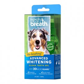 Tropiclean (Тропиклин) ADVANCED WHITENING GEL (СВЕЖЕСТЬ ЗУБОВ) отбеливающий гель для зубов собак