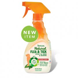 Tropiclean (Тропиклин) FLEA & TICK (ОТ БЛОХ И КЛЕЩЕЙ) спрей для собак и котов