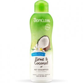 Tropiclean LIME & COCONUT шампунь ПРОТИ ЛИНЬКИ для собак та котів