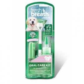 Tropiclean (Тропіклін) PUPPY CLEAN TEETH GEL (СВІЖЕ ДИХАННЯ ПАППІ) набір для цуценят