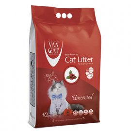 Van Cat (Ван Кет) CLASSIC (БЕЗ АРОМАТА КОМКУЮЩИЙСЯ) бентонитовый наполнитель для котов