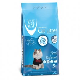 Van Cat (Ван Кет) FRESH (ФРЕШ КОМКУЮЩИЙСЯ) бентонитовый наполнитель для котов