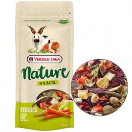 Versele-Laga NATURE SNACK VEGGIES дополнительный корм лакомство для кроликов и грызунов, 85 г