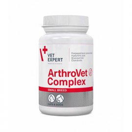 VetExpert (ВетЭксперт) ArthroVet (АртроВет) Complex Small Breed & Cat для хрящів та суглобів для маленьких собак та котів