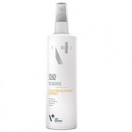 VetExpert (ВетЕксперт) Chlorhexidine (Хлоргексидин) NanoSilver Spray антибактеріальний спрей з наносріблом та хлоргексидином для котів та собак