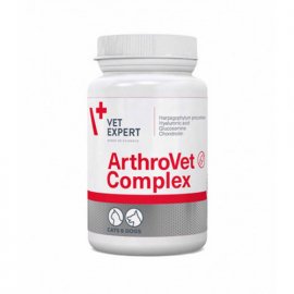 VetExpert (ВетЕксперт) ArthroVet Сomplex (АртроВет Комплекс) харчова добавка при захворюваннях хрящів та суглобів для собак та котів VetExpert (ВетЕксперт) ArthroVet Сomplex (АртроВет Комплекс) харчова добавка при захворюваннях хрящів та суглобів для собак та котів
